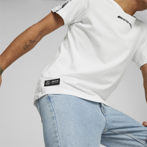 Mercedes-AMG Petronas Motorsport MT7 Tee Men, PUMA White, large-MEX