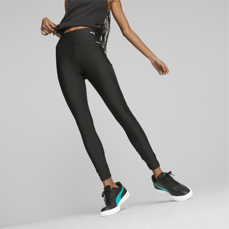 Women's PUMA Mercedes AMG Petronas F1 Leggings in Black size L