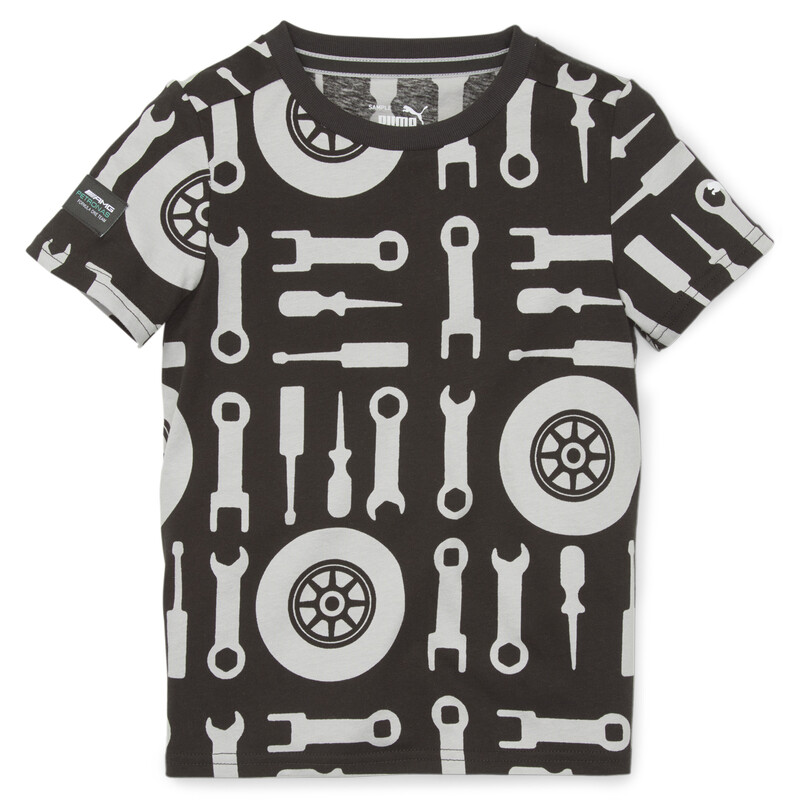 

PUMA Mercedes AMG Petronas F1 All Over Print Kids' Regular Fit T-Shirt