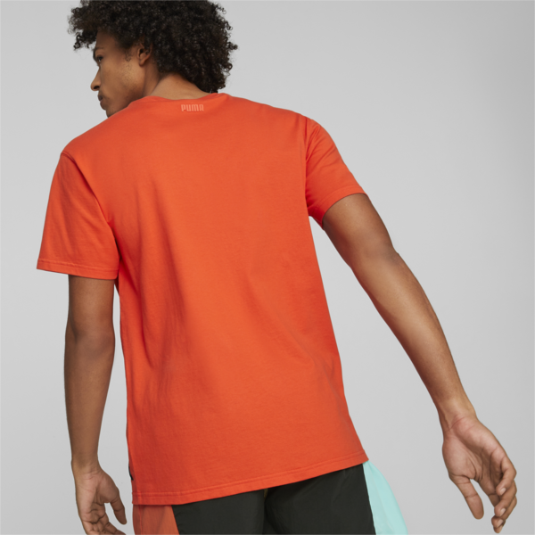 Remera de basketball New Era para hombre, Warm Earth, large-ARG