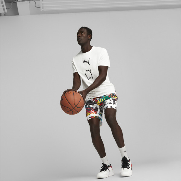 Remera de basketball Franchise Core para hombre white PUMA