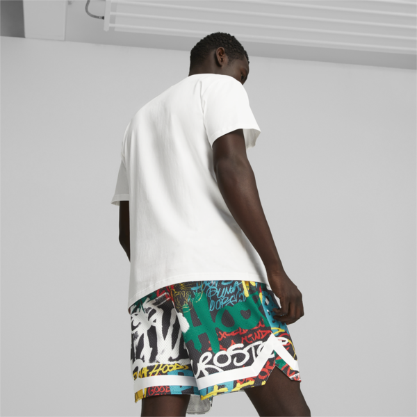 Remera de basketball Franchise Core para hombre, PUMA White, large-ARG
