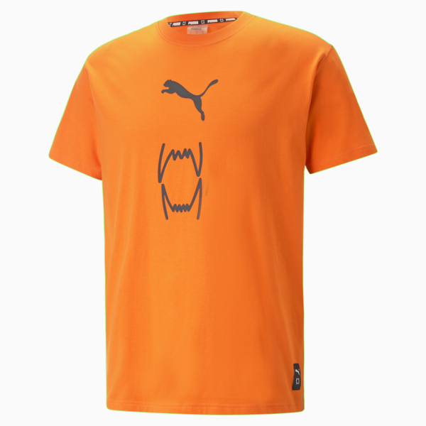Remera de basketball Franchise Core para hombre, Cayenne Pepper, large-ARG