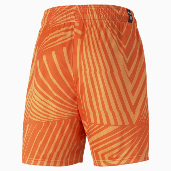Baseline Printed Basketball Shorts Men, Cayenne Pepper-Multi AOP, large-ZAF