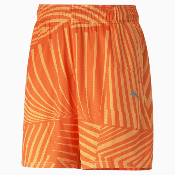 Baseline Printed Basketball Shorts Men, Cayenne Pepper-Multi AOP, large-ZAF