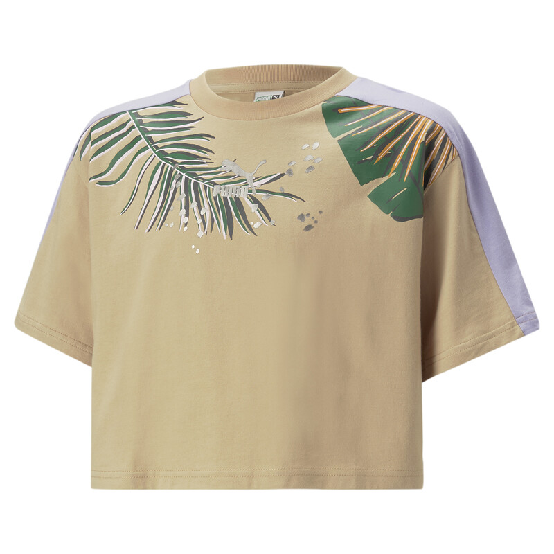 

PUMA T7 Vacay Queen Graphic Girls Crop Top