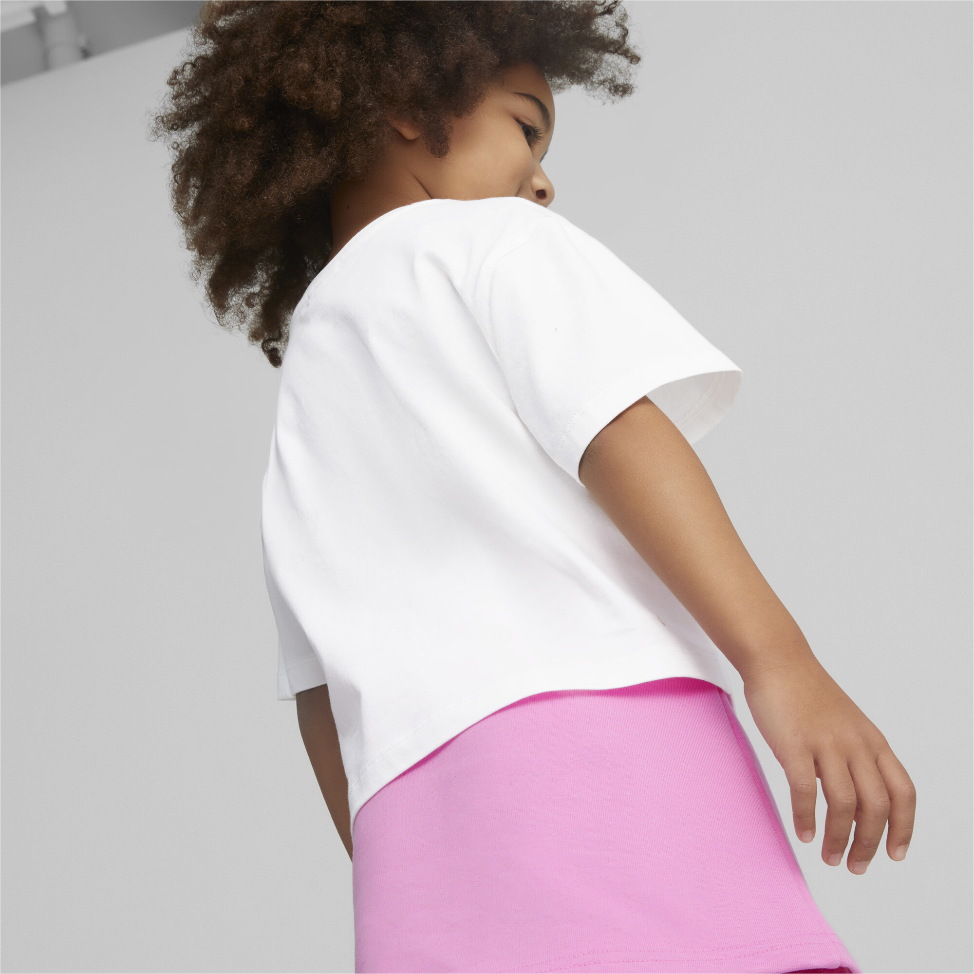 PUMA X SPONGEBOB T-Shirt Kids In White, Size 3-4 Youth