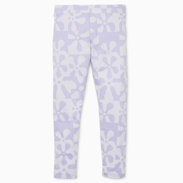 PUMA x SPONGEBOB Leggings Kids, Vivid Violet, large-ZAF