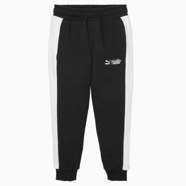 PUMA x SPONGEBOB T7 Pants Kids, PUMA Black, large-ZAF