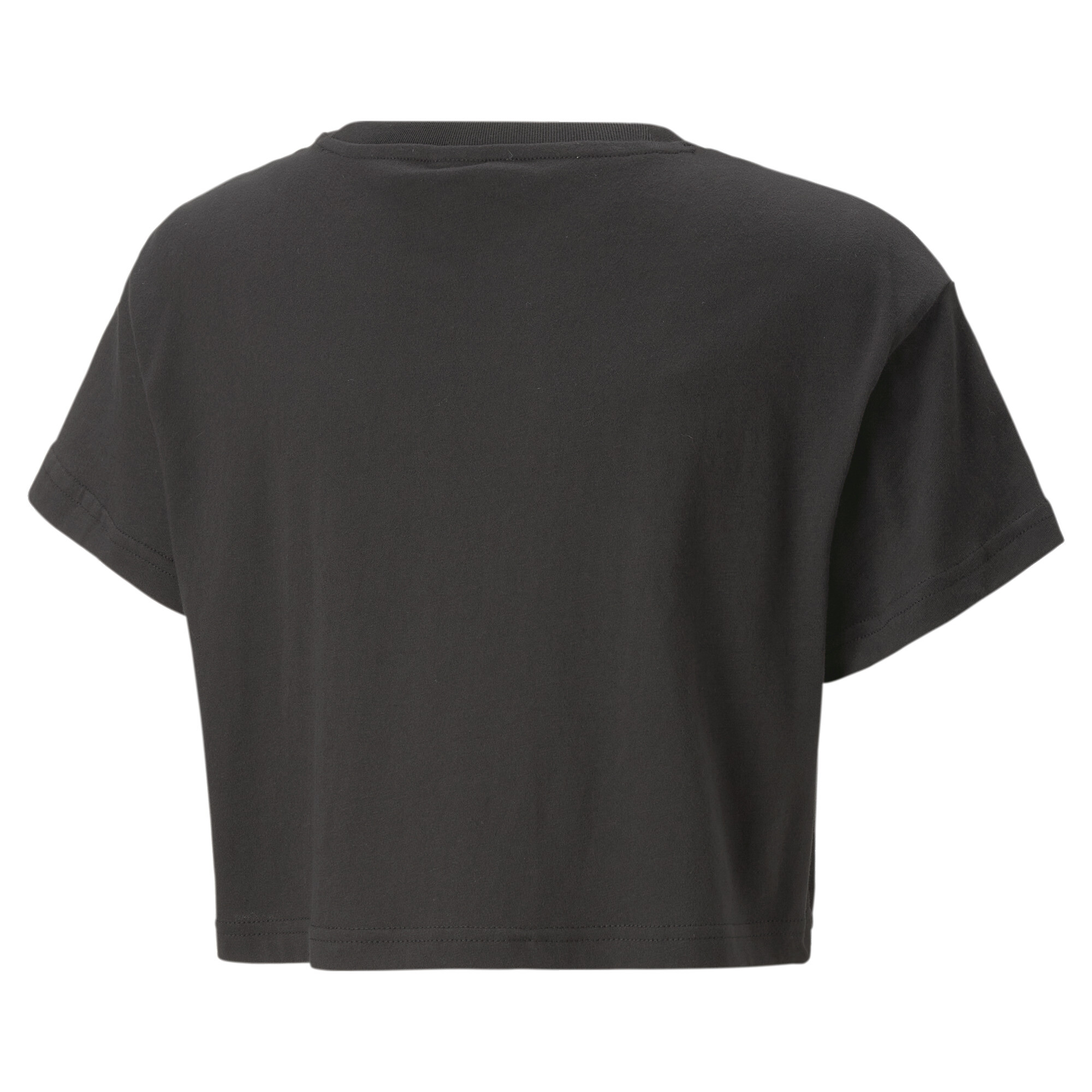PUMA Classics T-Shirt In 10 - Black, Size 9-10 Youth