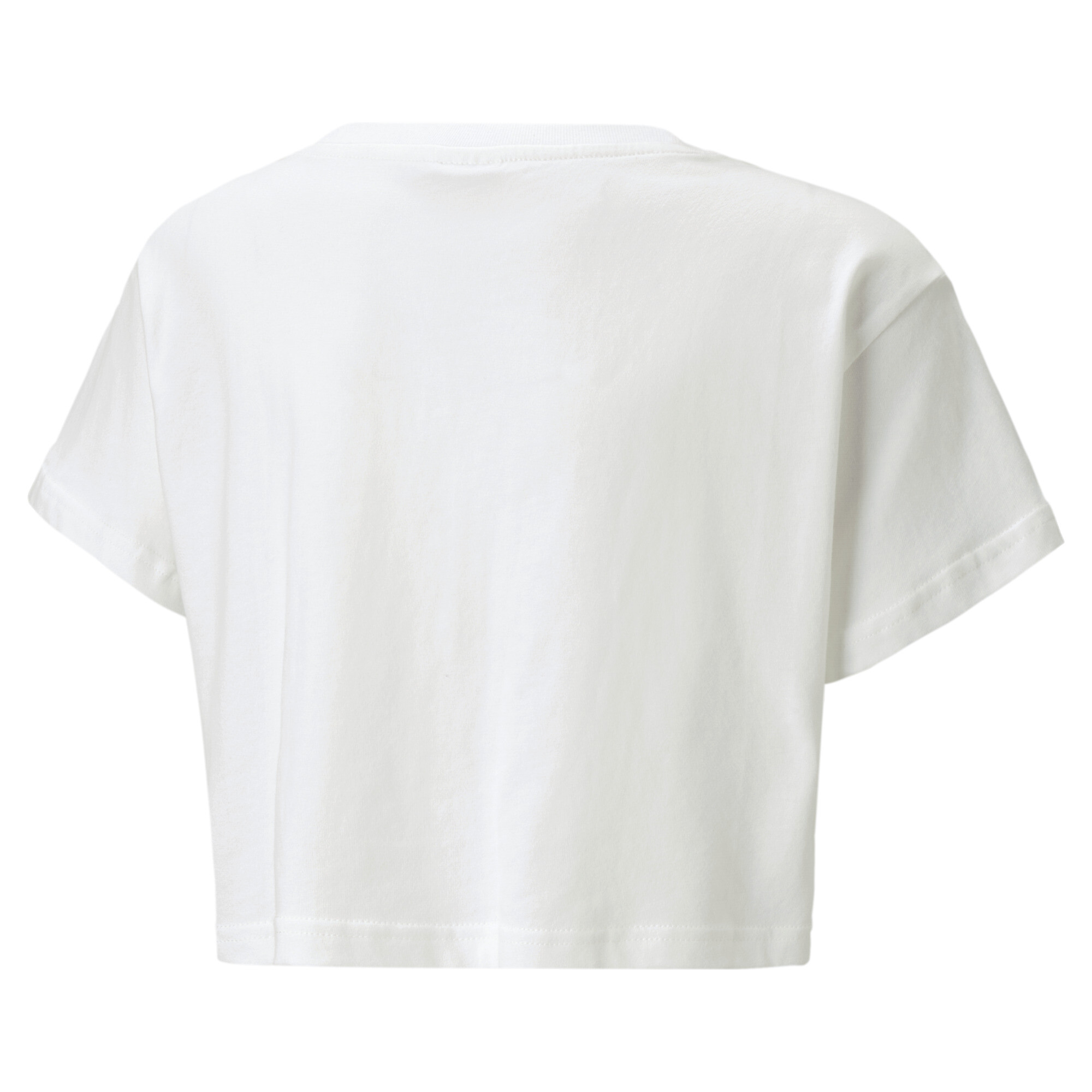 PUMA Classics T-Shirt In 20 - White, Size 9-10 Youth
