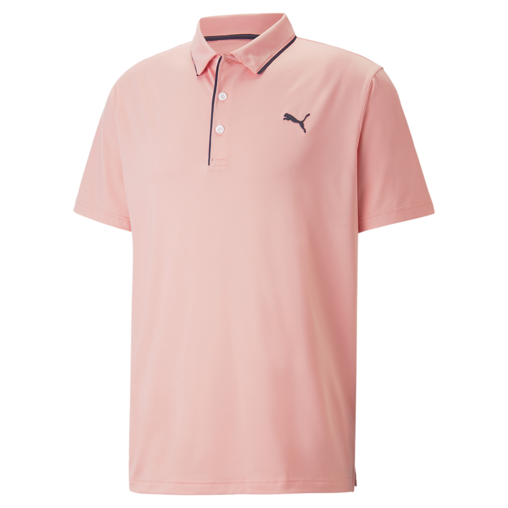 Men's Puma Mattr Bridges Golf Polo Shirt T-Shirt, Pink T-Shirt, Size XL T-Shirt, Clothing