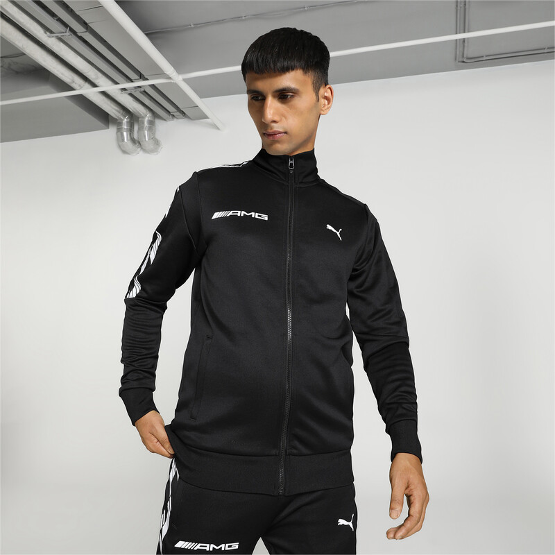 Men s PUMA Mercedes AMG Petronas MT7 Slim Fit Track Jacket in Black size M