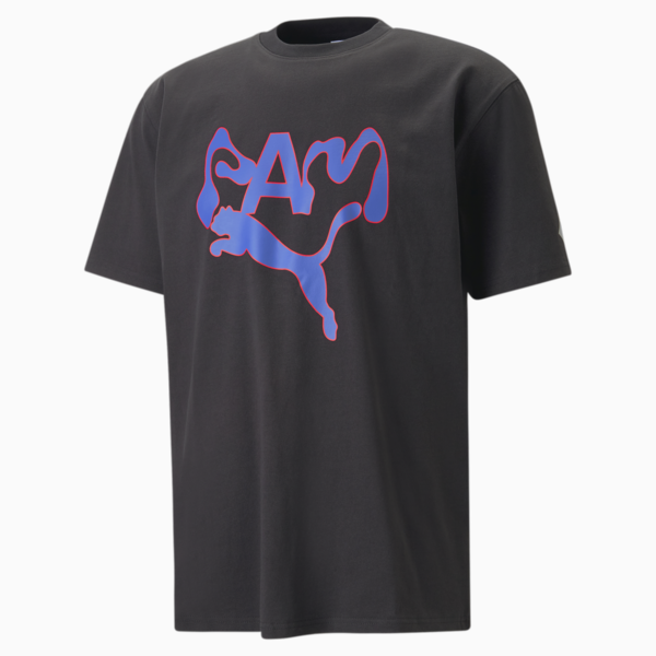 Remera gráfica PUMA x PERKS AND MINI, PUMA Black, large-ARG