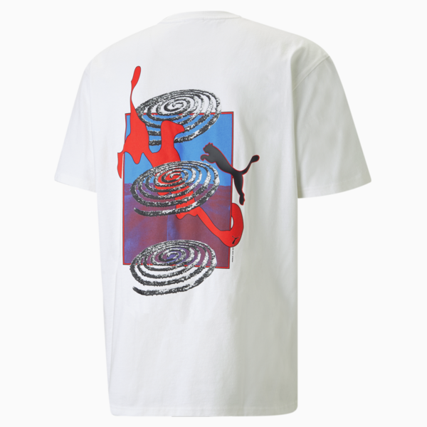 PUMA x PERKS AND MINI Graphic Tee, PUMA White, large-ZAF