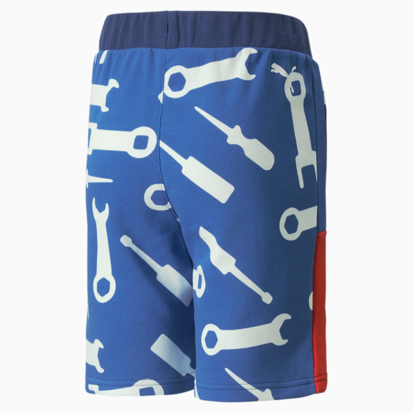 BMW M Motorsport Shorts Kids, Pro Blue-M color, large-ZAF