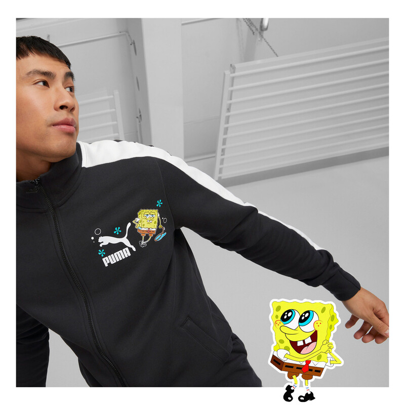 

PUMA X SPONGEBOB T7 Unisex Regular Fit Jacket, Black