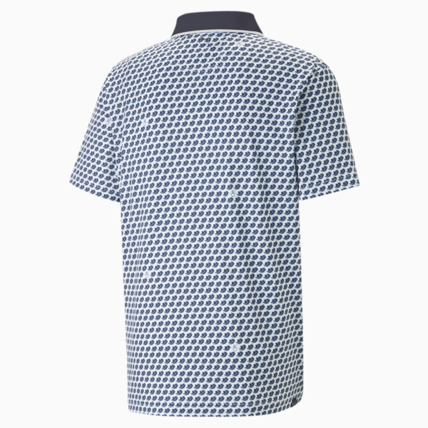 Mattr Love/H8 Golf Polo Shirt Men, Bright White-Navy Blazer, large-ZAF