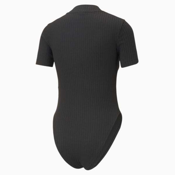 Classics Ribbed Bodysuit Women, PUMA Black, large-ZAF