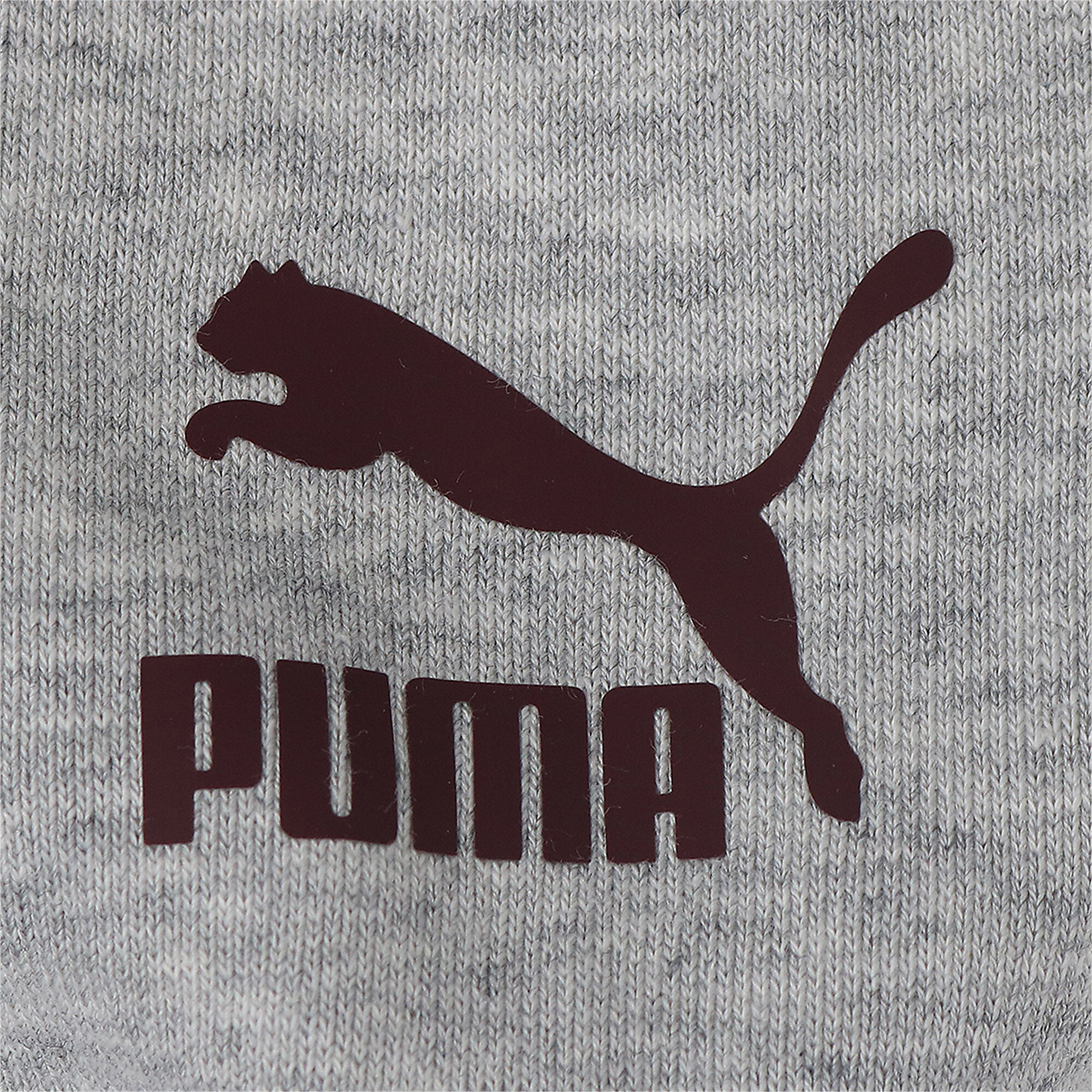 Men's PUMA Team Terry Hoodie Men In Heather, Size Small