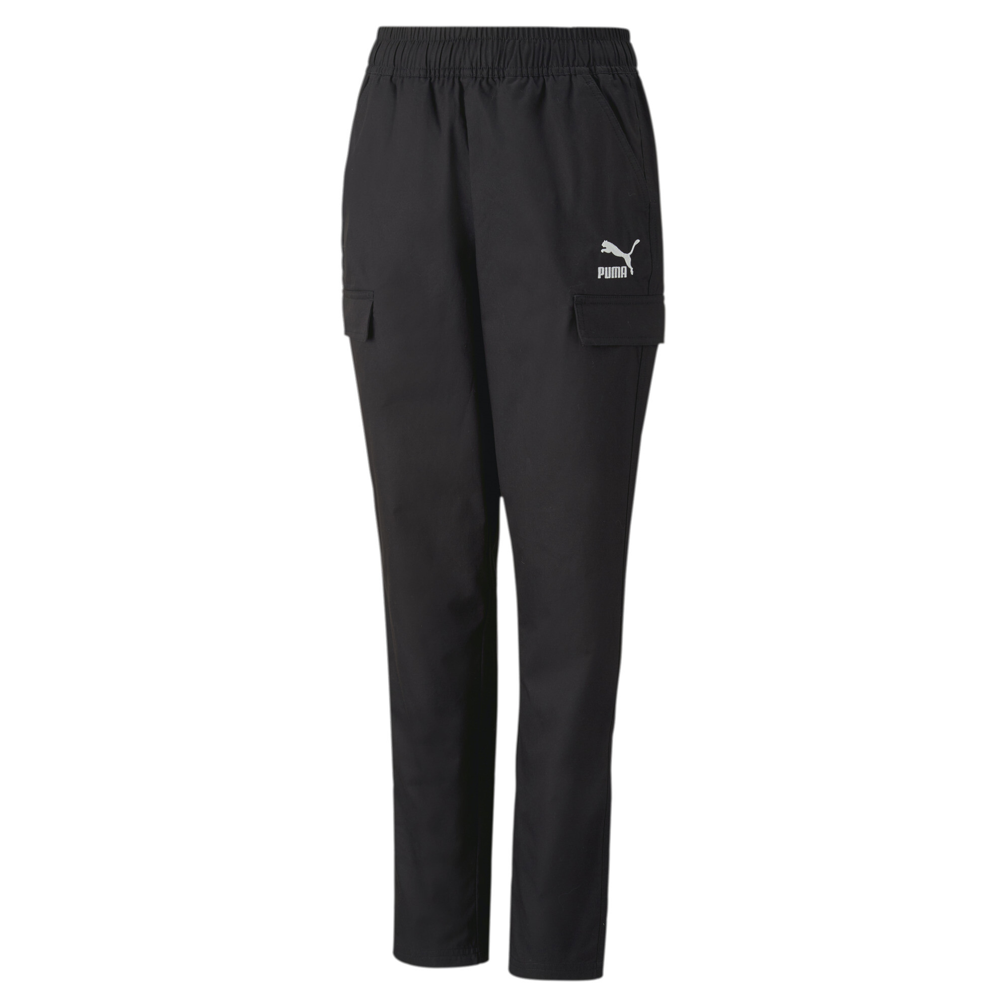 Puma Classics Woven Sweatpants Youth, Black, Size 15-16Y, Clothing
