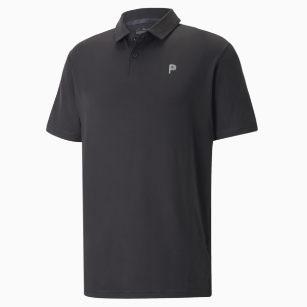 PUMA x Palm Tree Crew Golf Polo Men, PUMA Black, large-ZAF