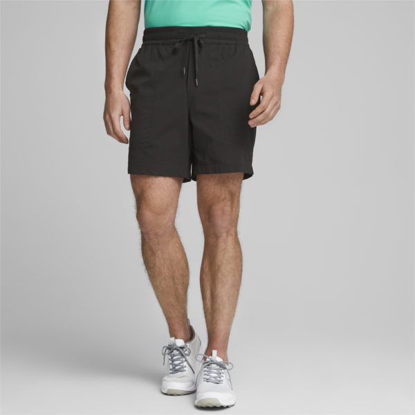PUMA x Palm Tree Crew Vented Golf Shorts Men, PUMA Black, large-ZAF