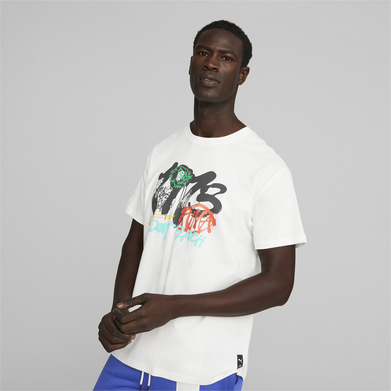 

Men's PUMA Showcase 2 Regular Fit Basketball T-Shirt