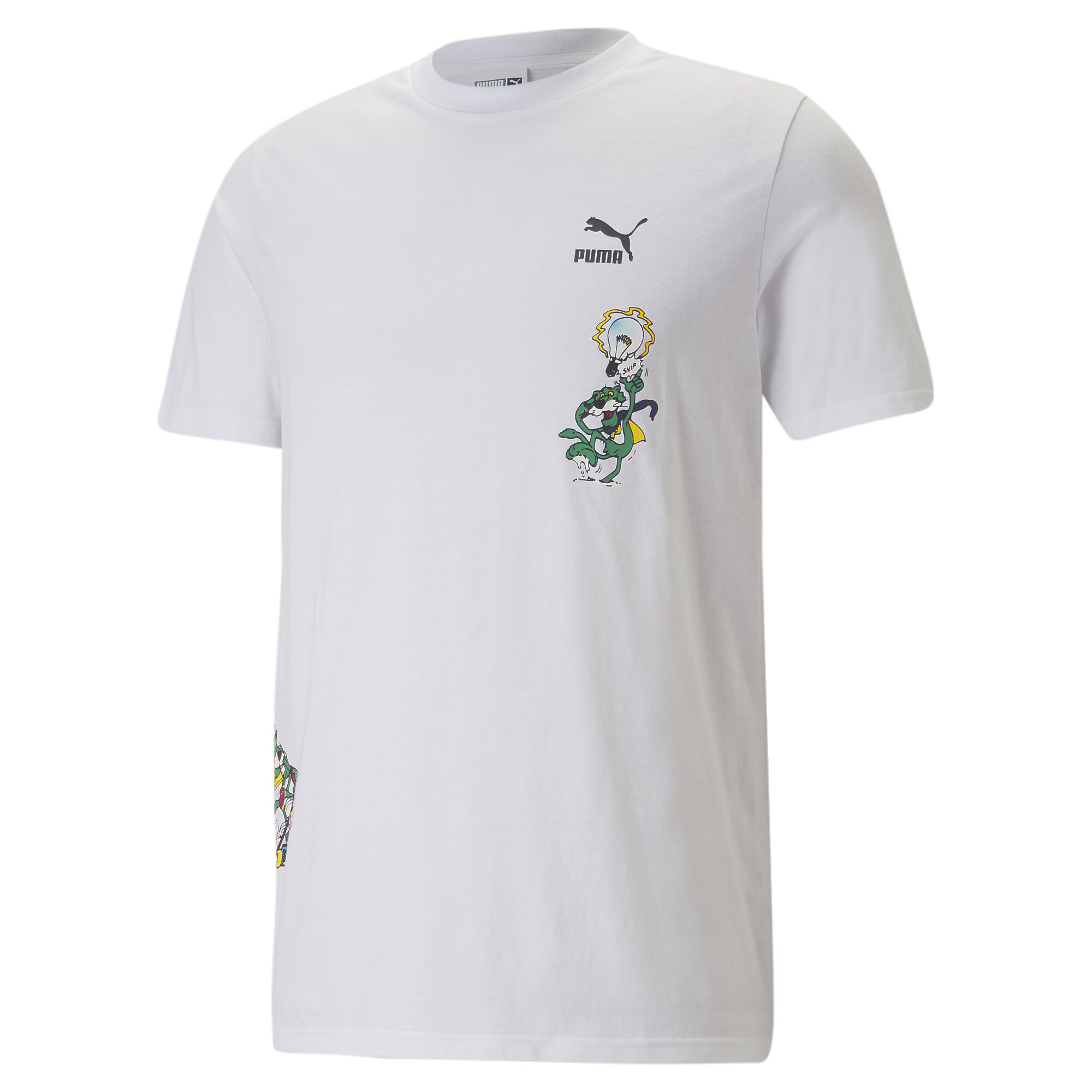 ＜プーマ公式通販＞ プーマ メンズ ACTIVE ビッグ ロゴ 半袖 Tシャツ メンズ Puma Black ｜PUMA.com