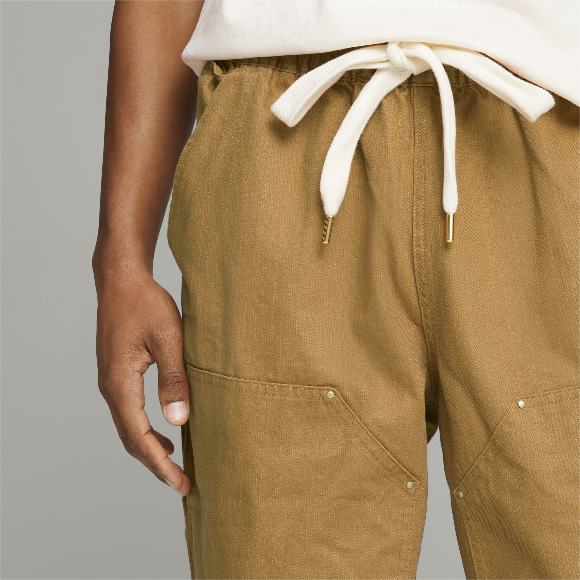 Men's PUMA X RHUIGI Pants In Brown, Size XS