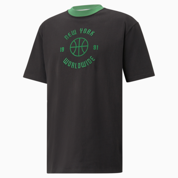 Remera gráfica PUMA x RHUIGI para hombre, PUMA Black, large-ARG