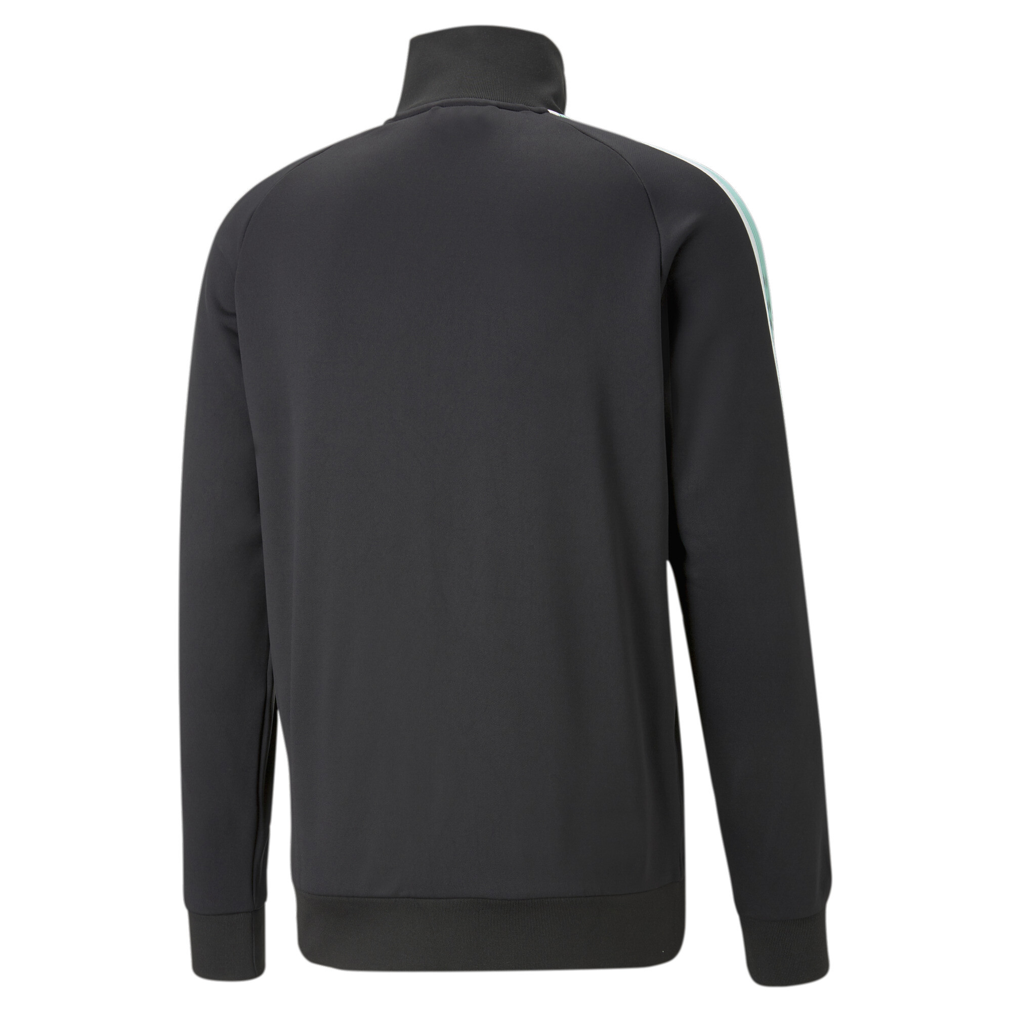 Men's Puma T7 Sport Track Jacket, Black, Size XL, Clothing