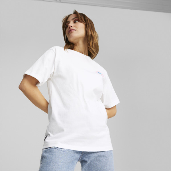 Remera para mujer DOWNTOWN, PUMA White, large-ARG