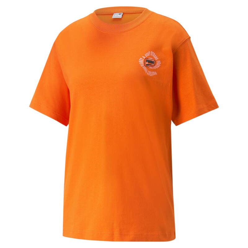 

Women's PUMA DOWNTOWN Graphic Relaxed Fit T-Shirt