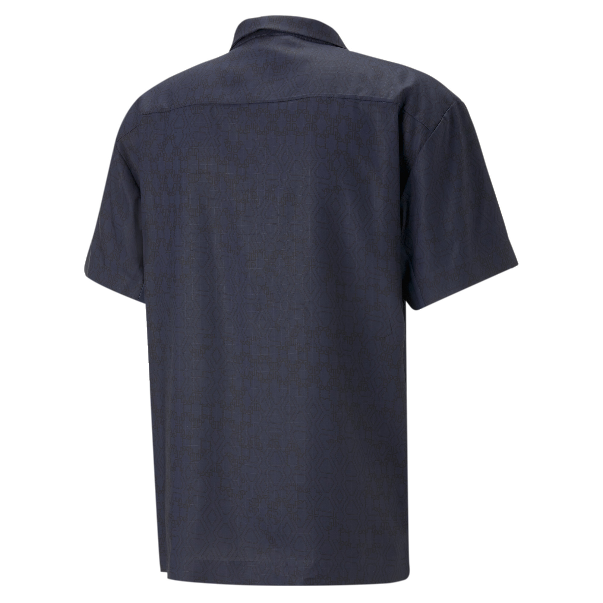 Men's PUMA X DAPPER DAN Shirt In Blue, Size XS