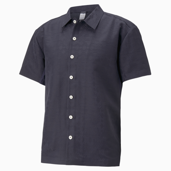 PUMA x DAPPER DAN Men's Shirt, PUMA Navy, large-ZAF