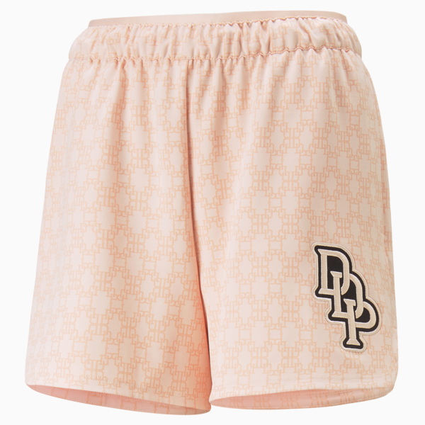 PUMA x DAPPER DAN Women's Shorts, Rose Dust, large-ZAF