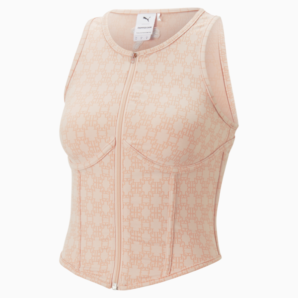 PUMA x DAPPER DAN Women's Crop Top, Rose Dust, large-ZAF