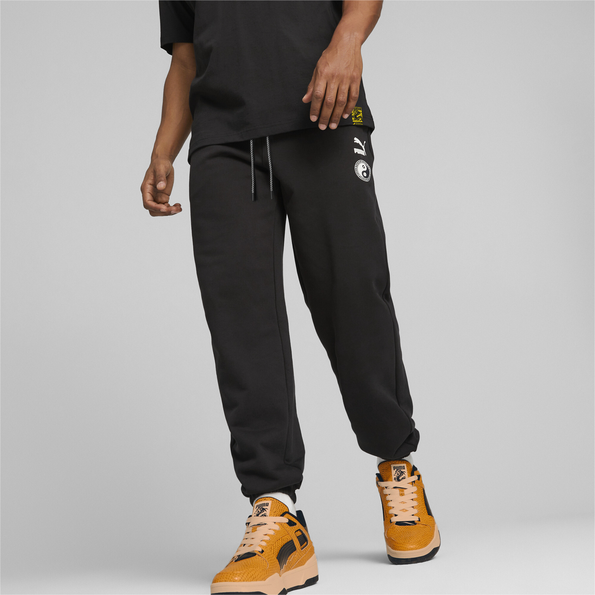 Men's PUMA X STAPLE Sweatpants Men In 10 - Black, Size Small