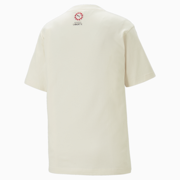 PUMA x LIBERTY Graphic Tee Women, Pristine, large-ZAF
