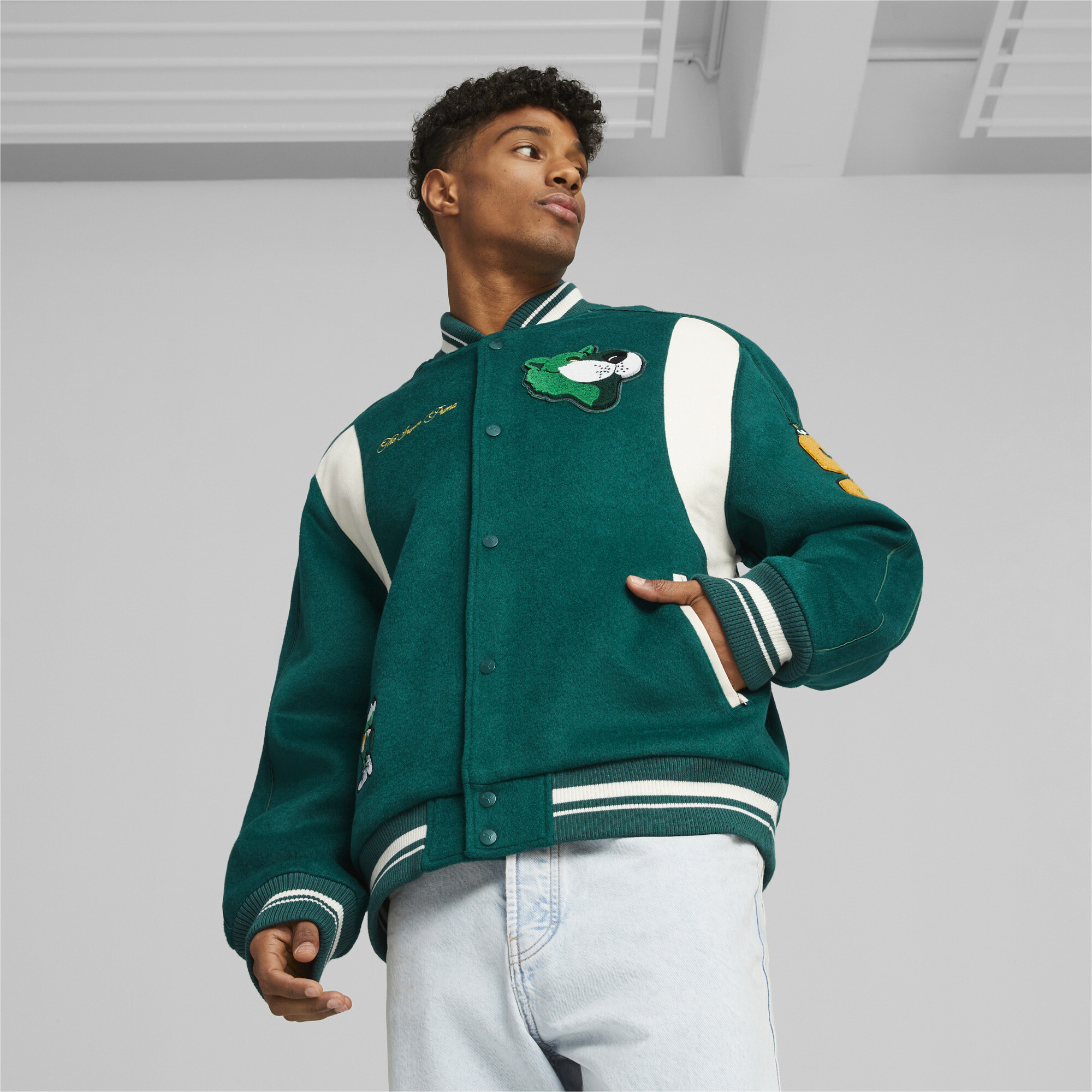 The Mascot T7 College Jacket Men | Jackets | PUMA