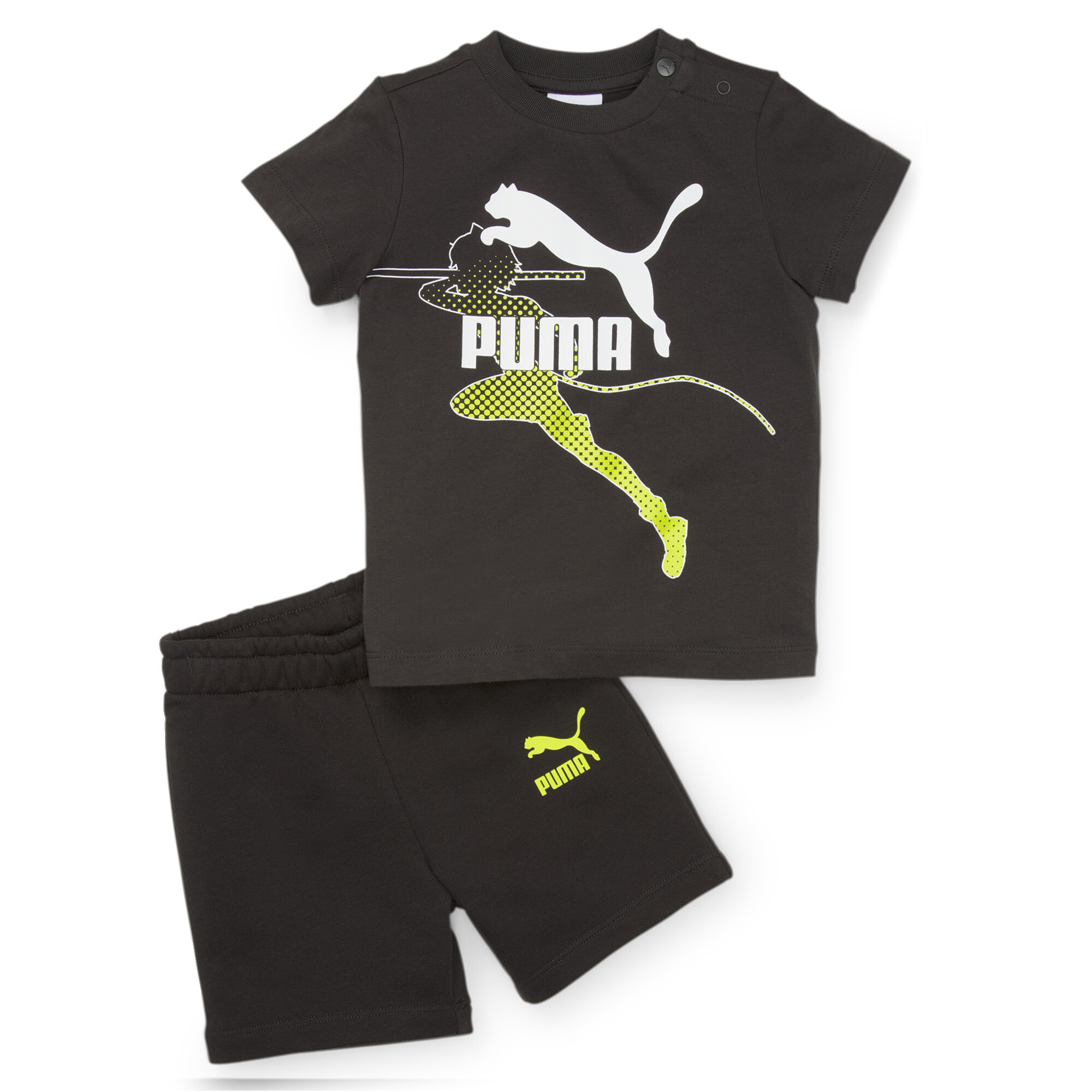 Puma X MIRACULOUS Set Kids, Black, Size 6-9M, Clothing