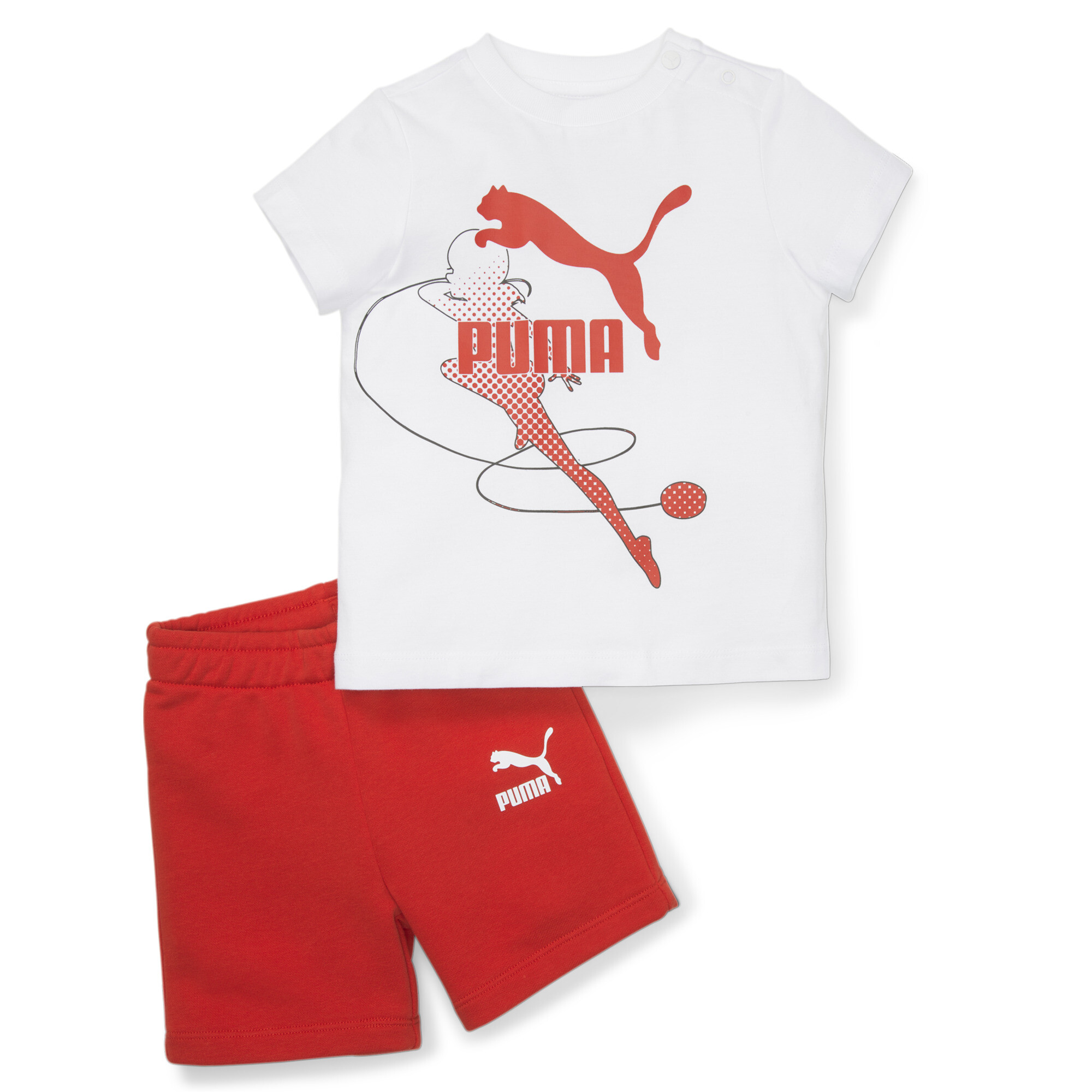 Puma X MIRACULOUS Set Kids, White, Size 2-4M, Clothing
