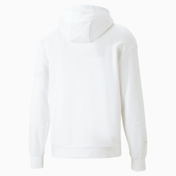 BMW M Motorsport Road Trip Hoodie Men, PUMA White, large-ZAF