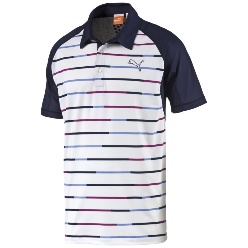 

Men's PUMA GT Print Stripe Polo