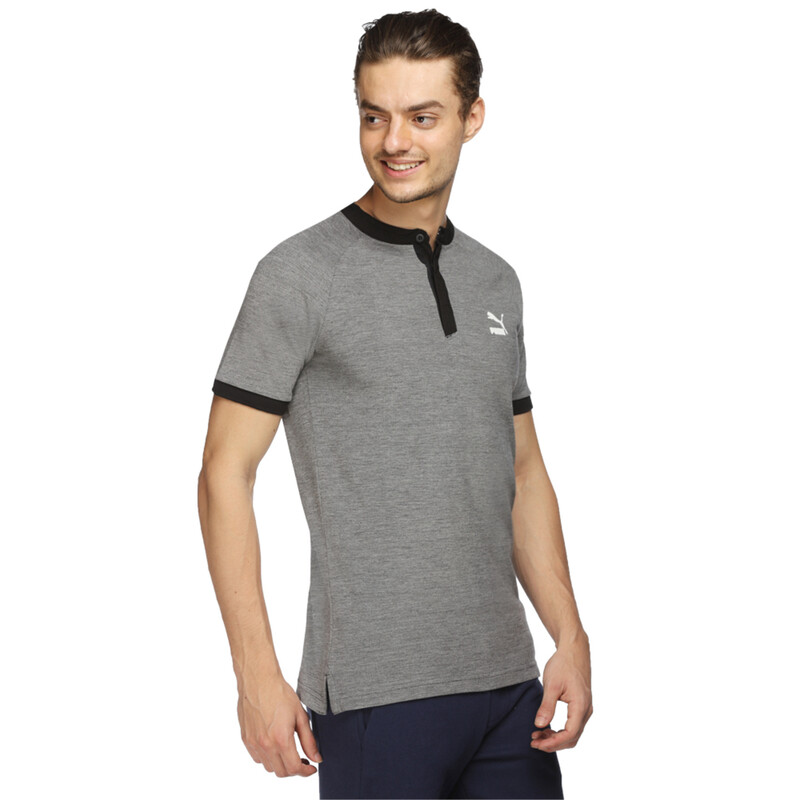 

Men's PUMA SS HENLEY POLO