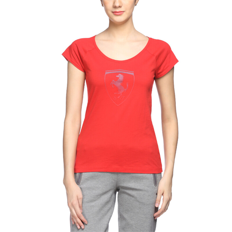

Women's PUMA Ferrari Big Shield T-Shirt