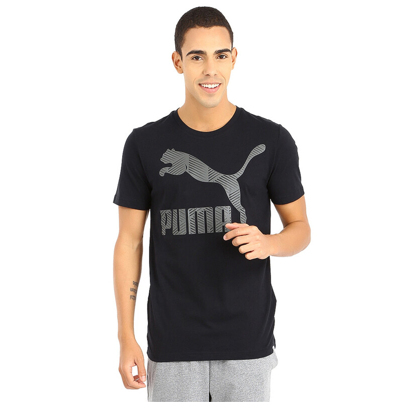 

Men's PUMA Logo Fill Tee