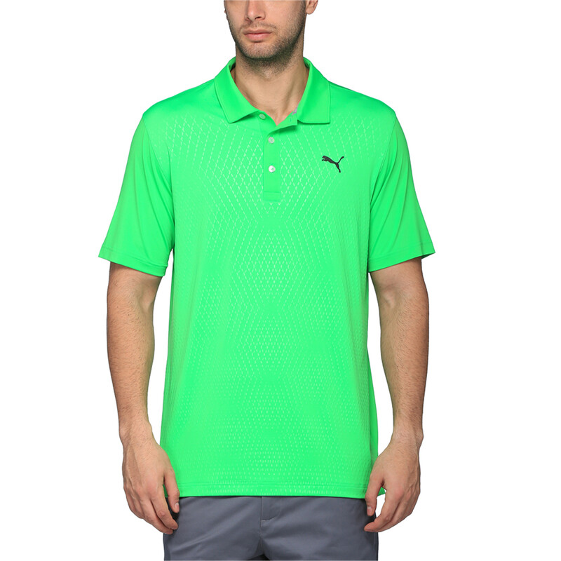 

Men's PUMA Argyle Emboss Polo