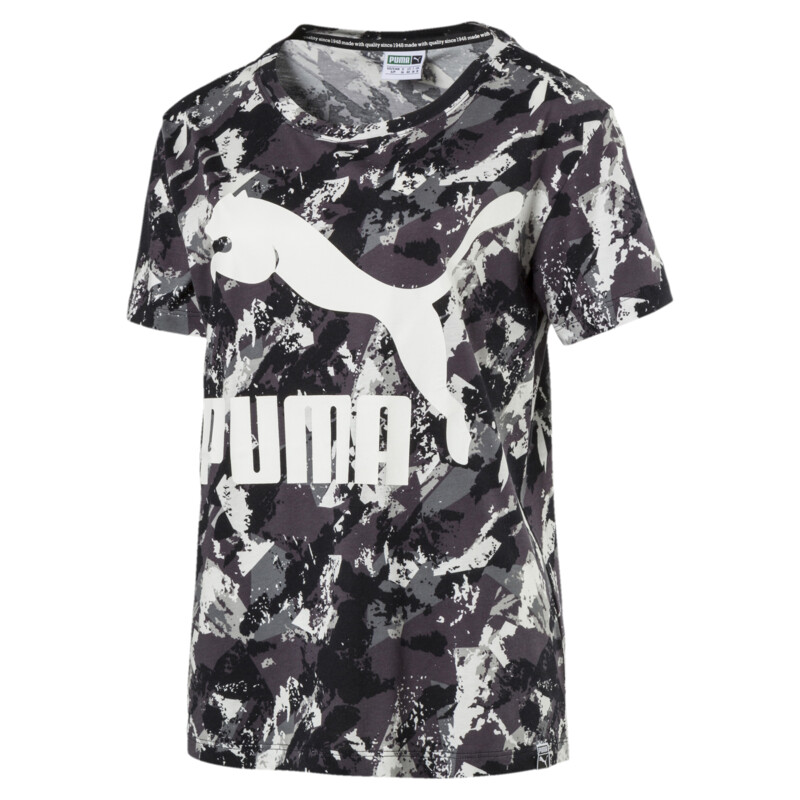 

Women's PUMA AOP Archive Logo T-Shirt
